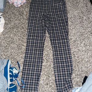 Hollister Plaid Pants